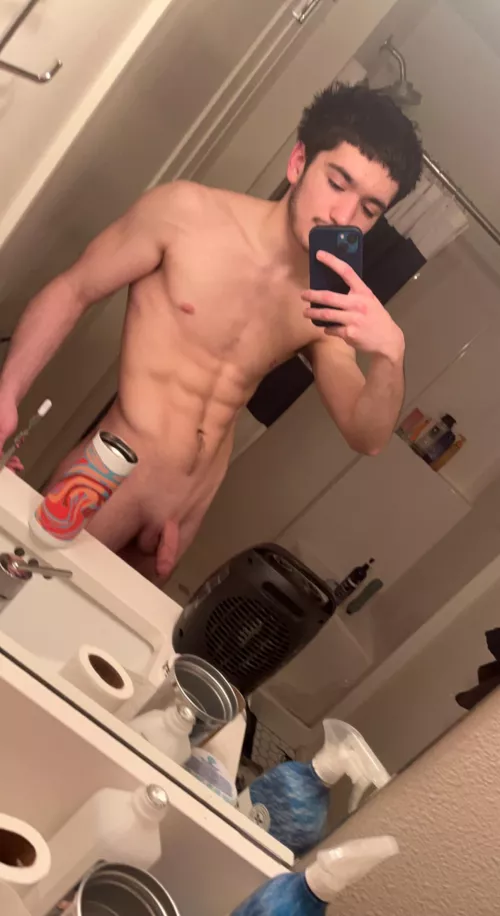 Softie after shower, 18yo