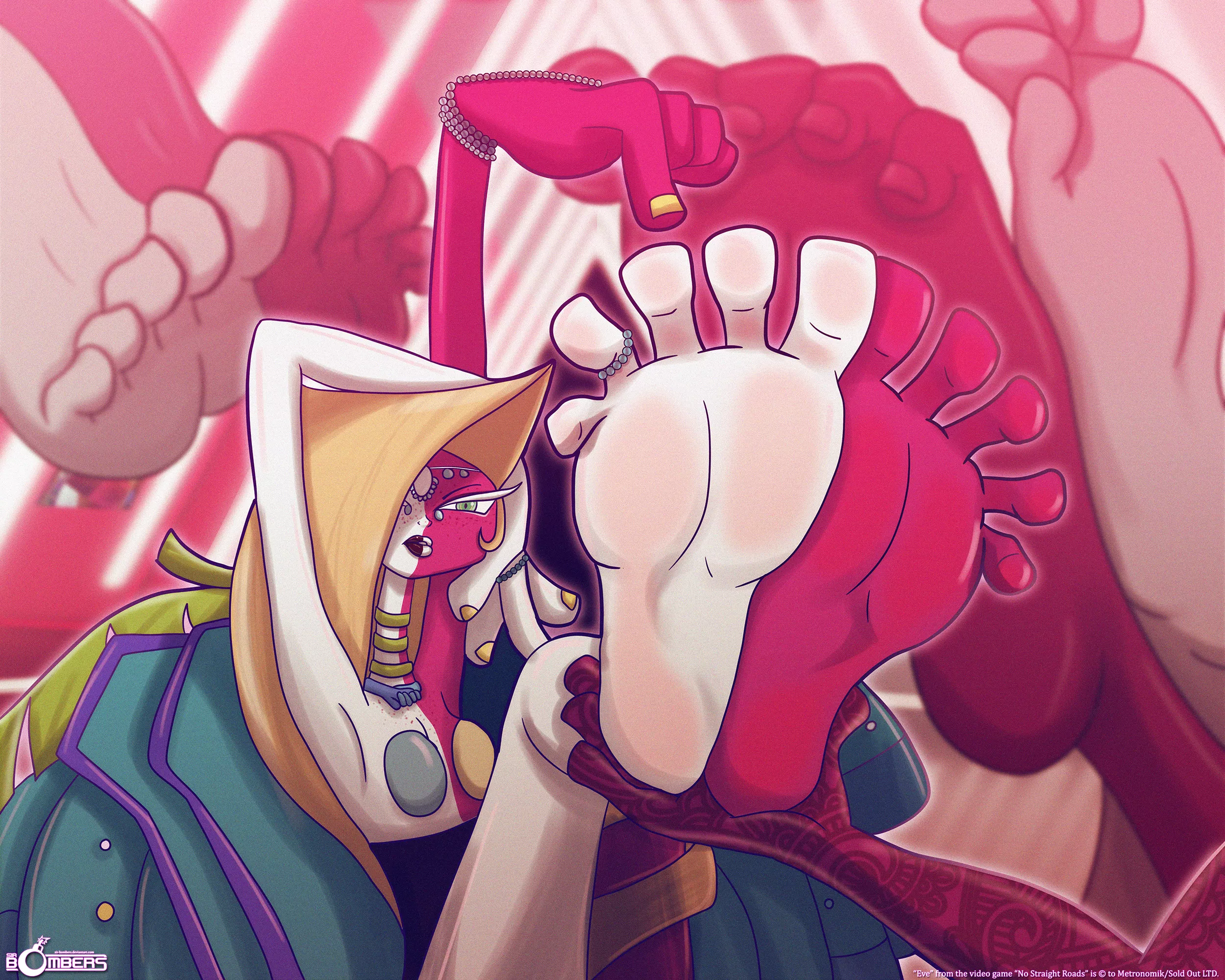 Sole artistic perception. (Sir bombers) [No straight road]