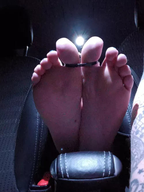 soles are ready and restrained 😈