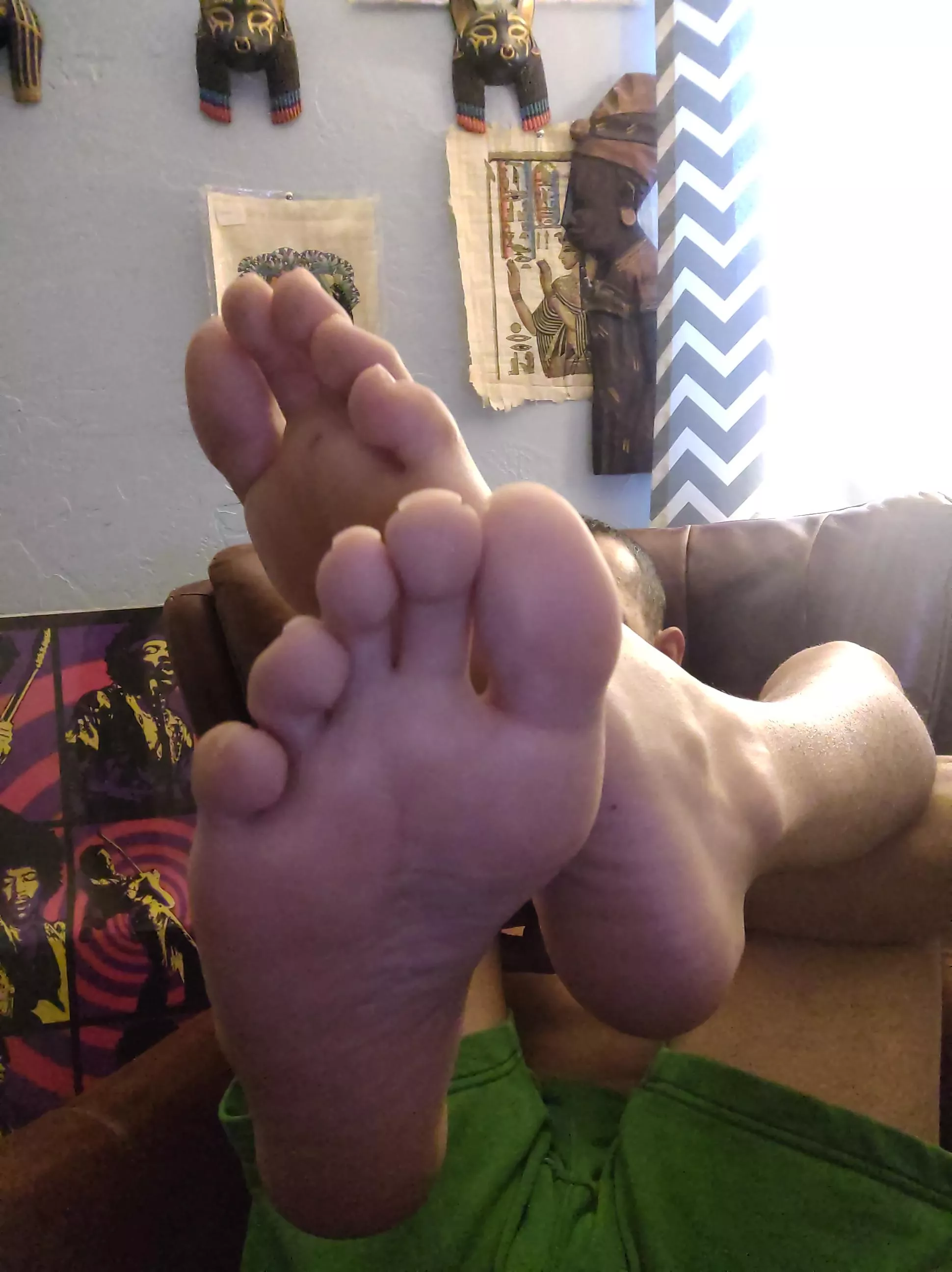 Soles or the toes 🤔