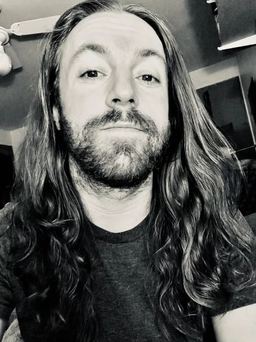 Some days, the hair just understands the assignment