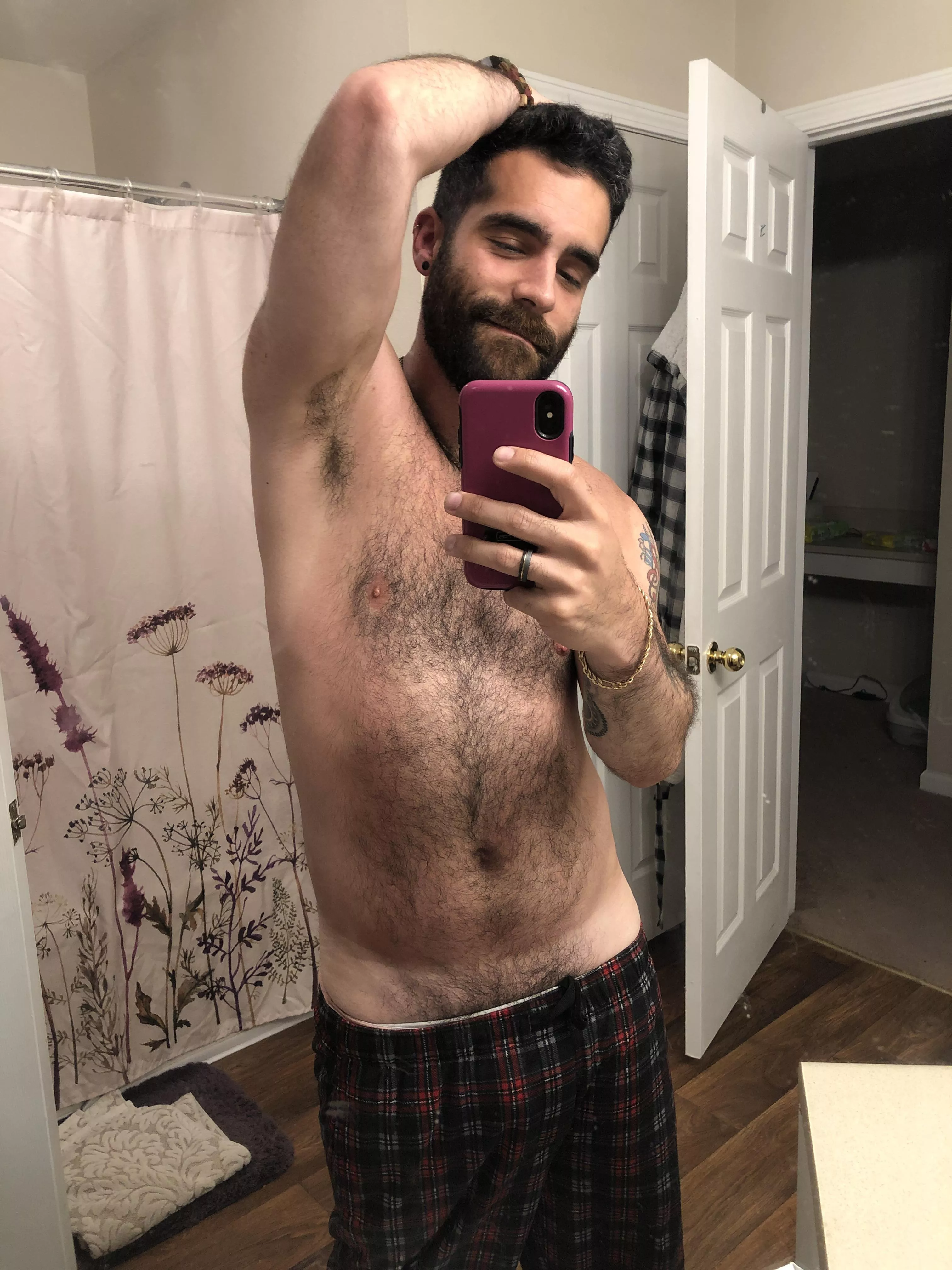 Some pubes poking out 😜