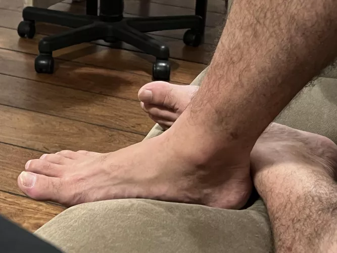 Some say my feet are cute. Idk. What you guys think of it?