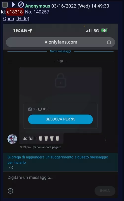 someone said she's not doing lactating content but she posted this. anyone got it?