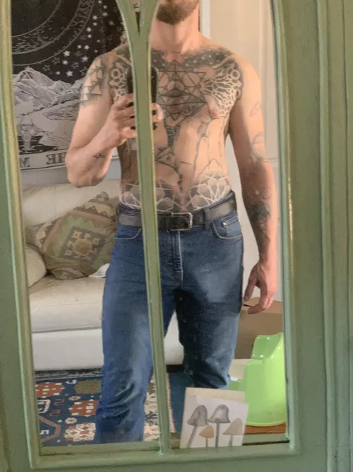 Something about those jeans…