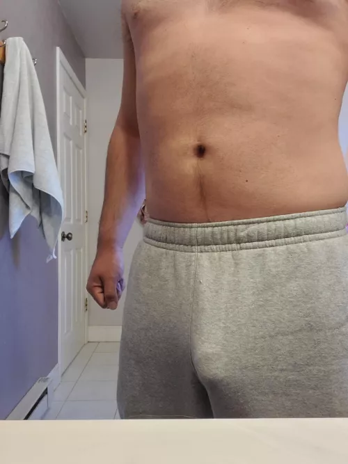 something needs to be released from my grey sweats