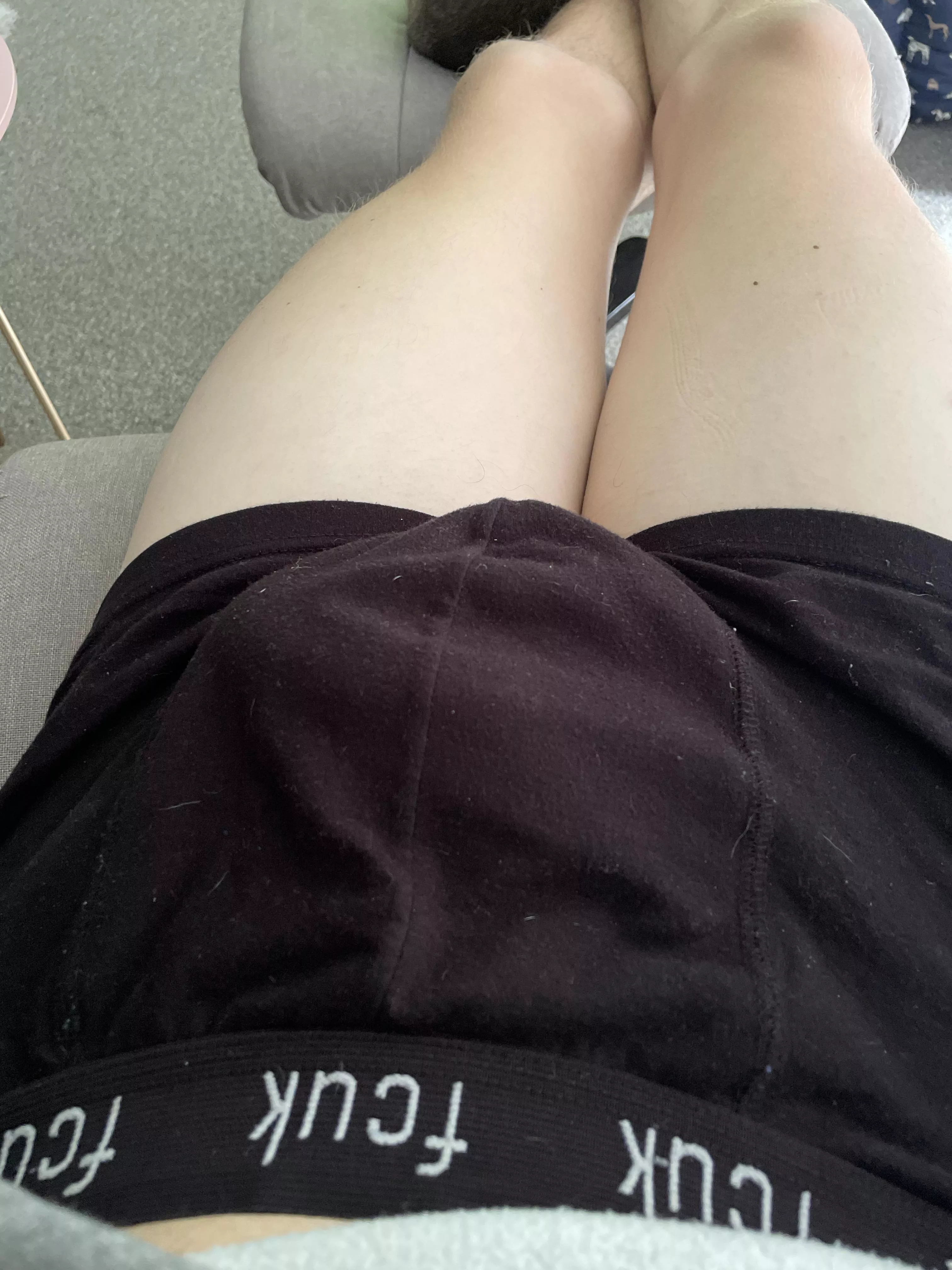 Sometimes you just have to chill in your undies 😉