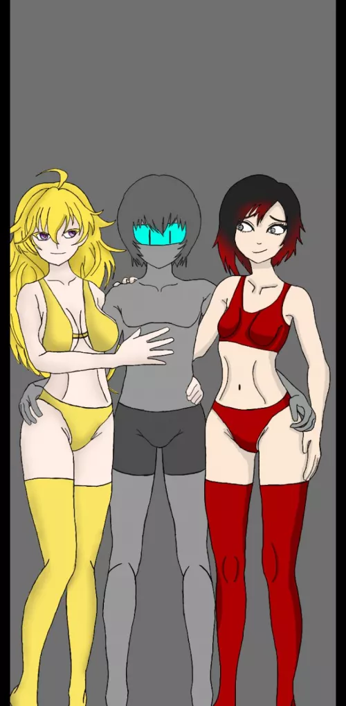 sorry if It doesn't look good this was my first attempt at three people hope you enjoy