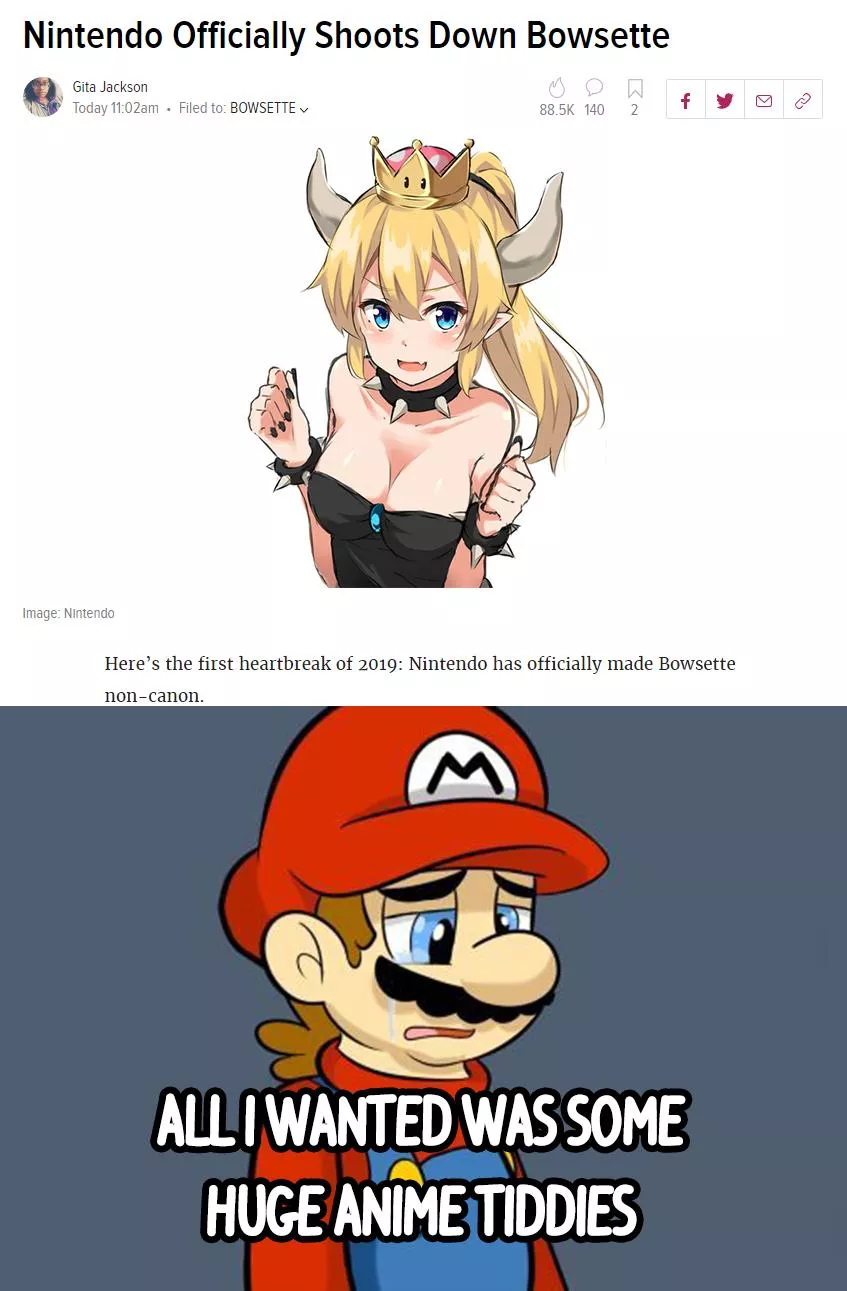 Sorry Nintendo, for us she's real