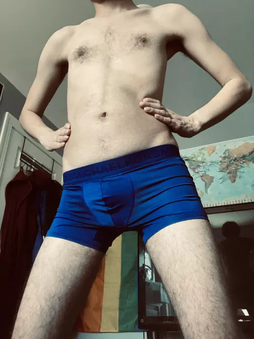 Spandex boxer briefs 😍