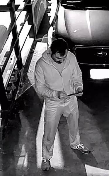 Spying on dad's bulge on the security cam? Spying on dad's bulge on the security cam?