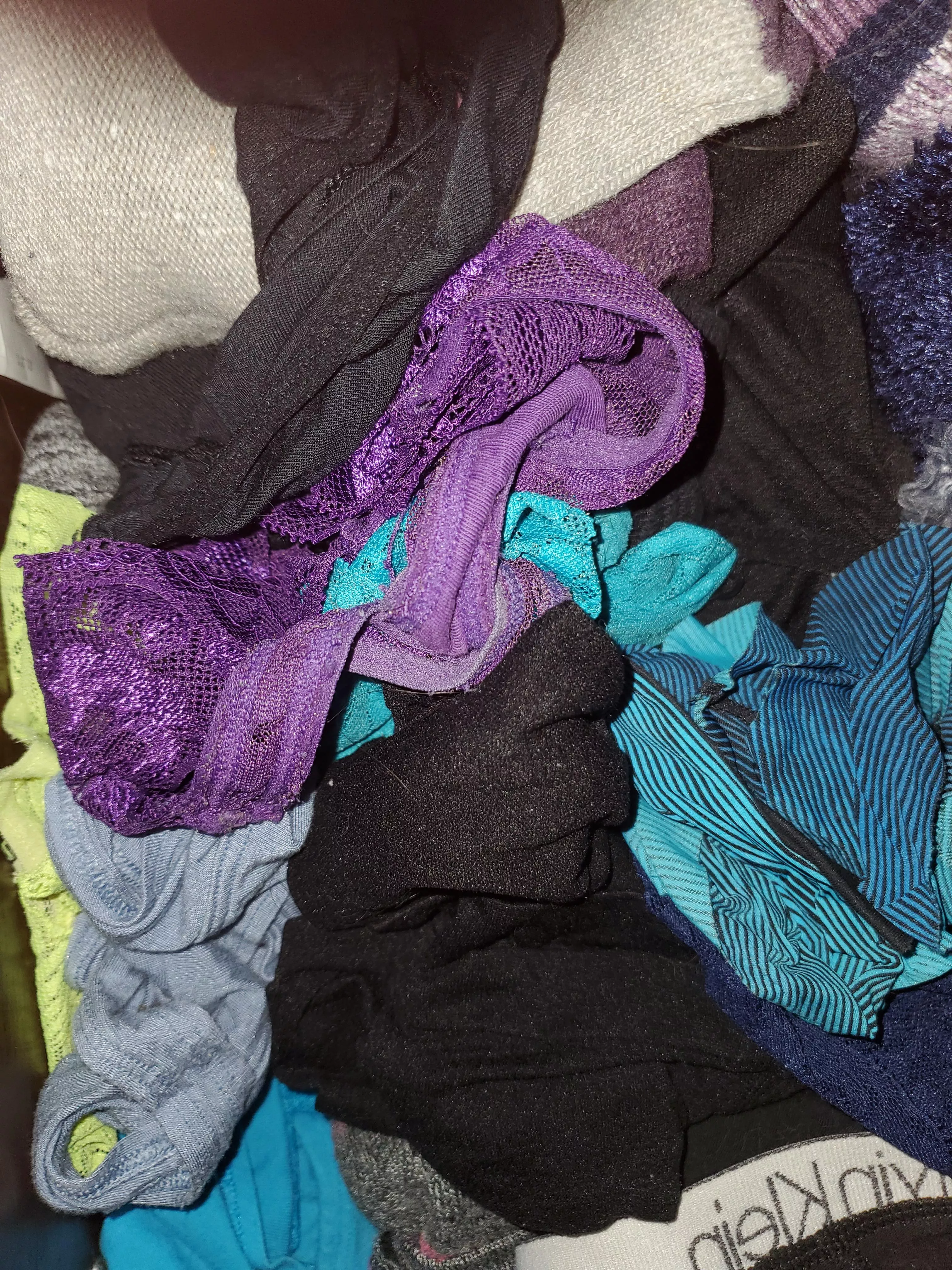 Stepmoms panty drawer