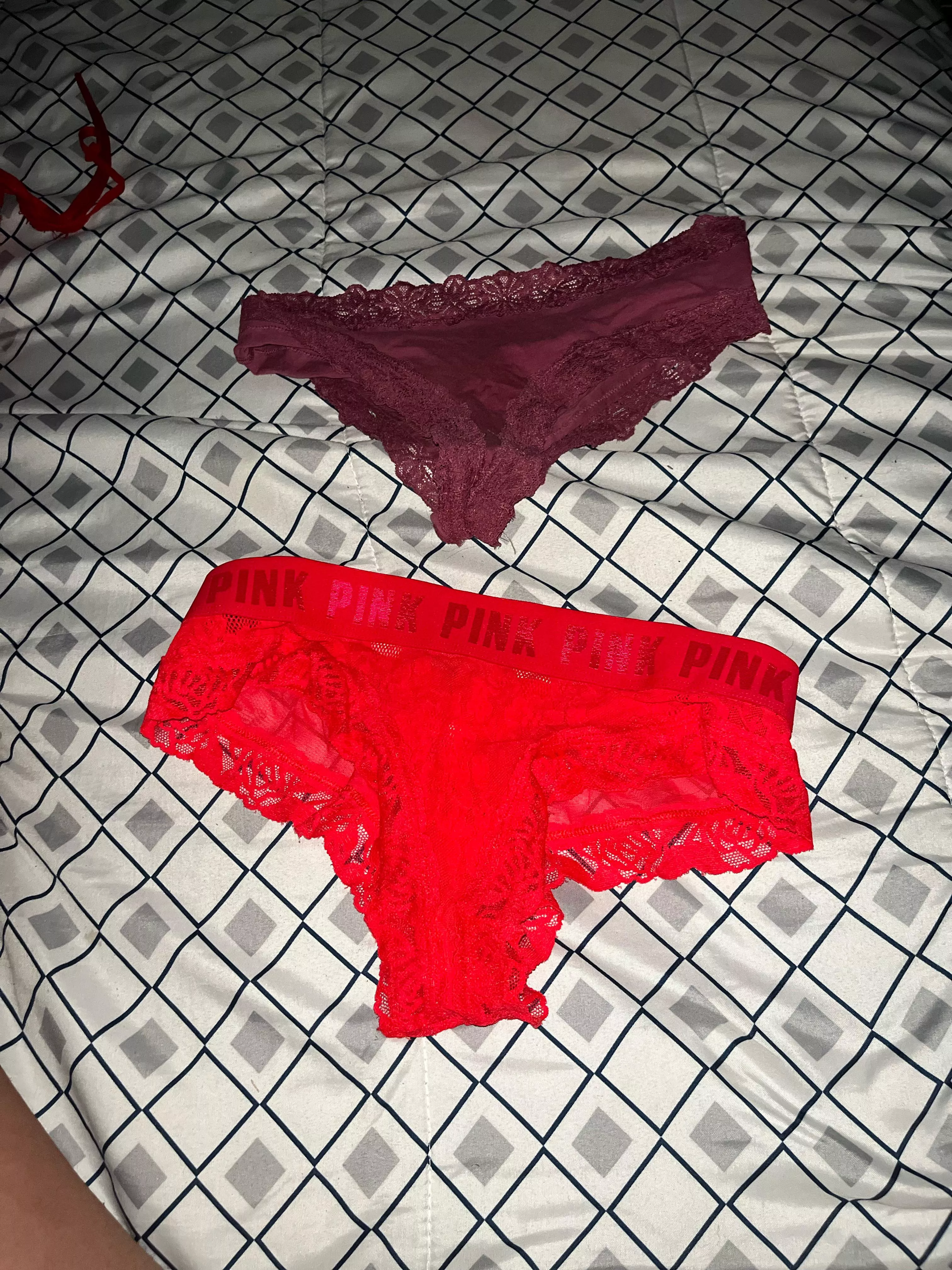 Stole my gf roommates panties(2 different roommates)