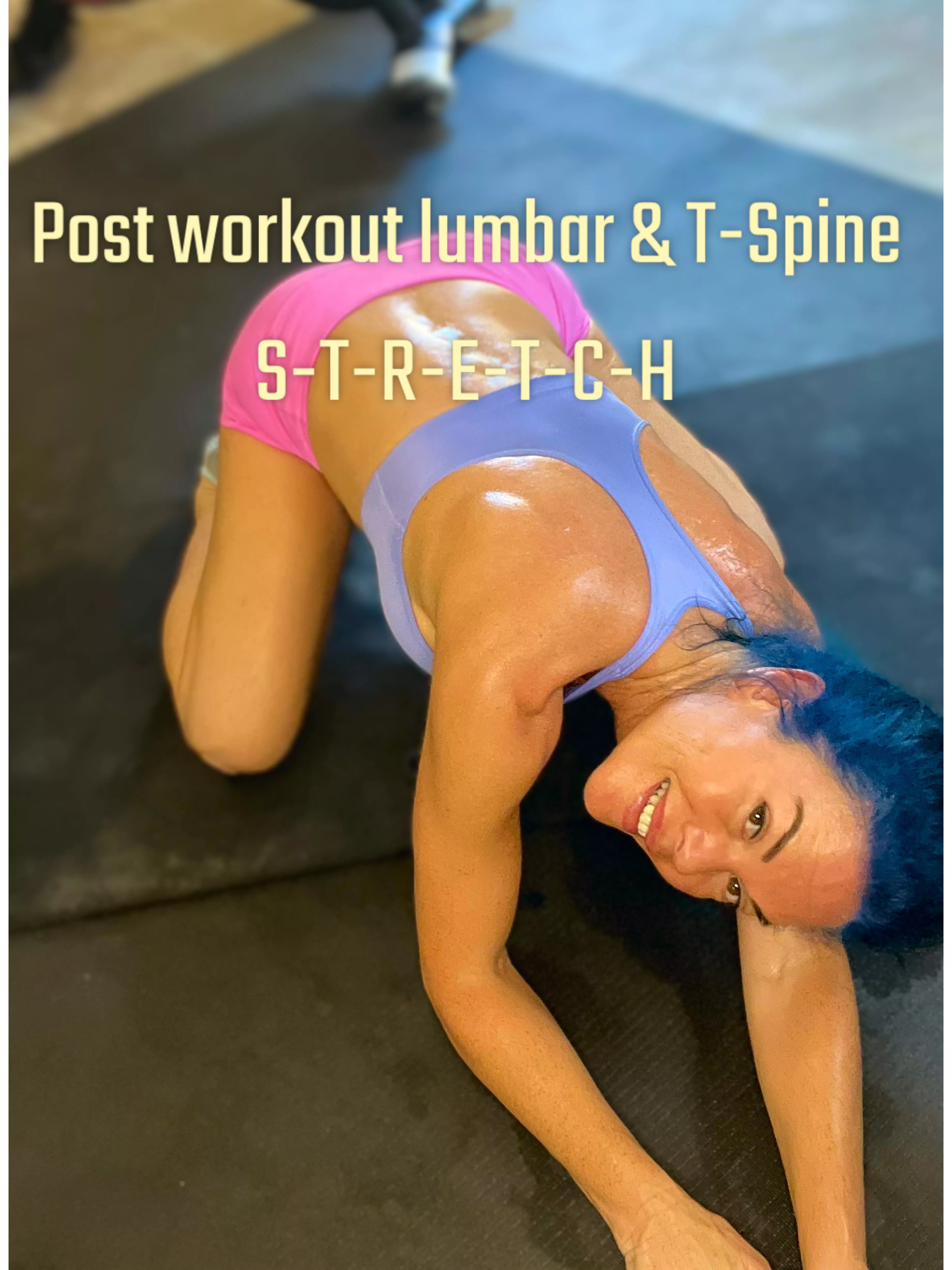 Stretching is so important, especially after an intense workout