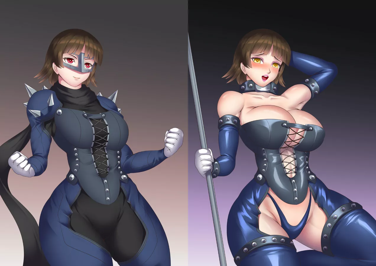 Stripper Shadow Queen Before And After (Haryudanto ) [Persona]