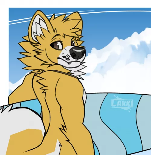 Summer (Art by @LakkiTheFox)