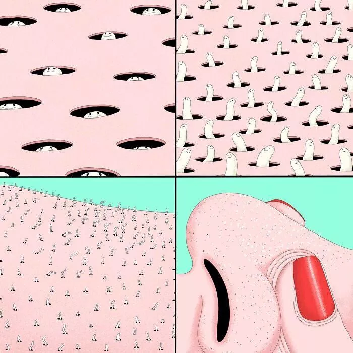 Summoning the nose worms