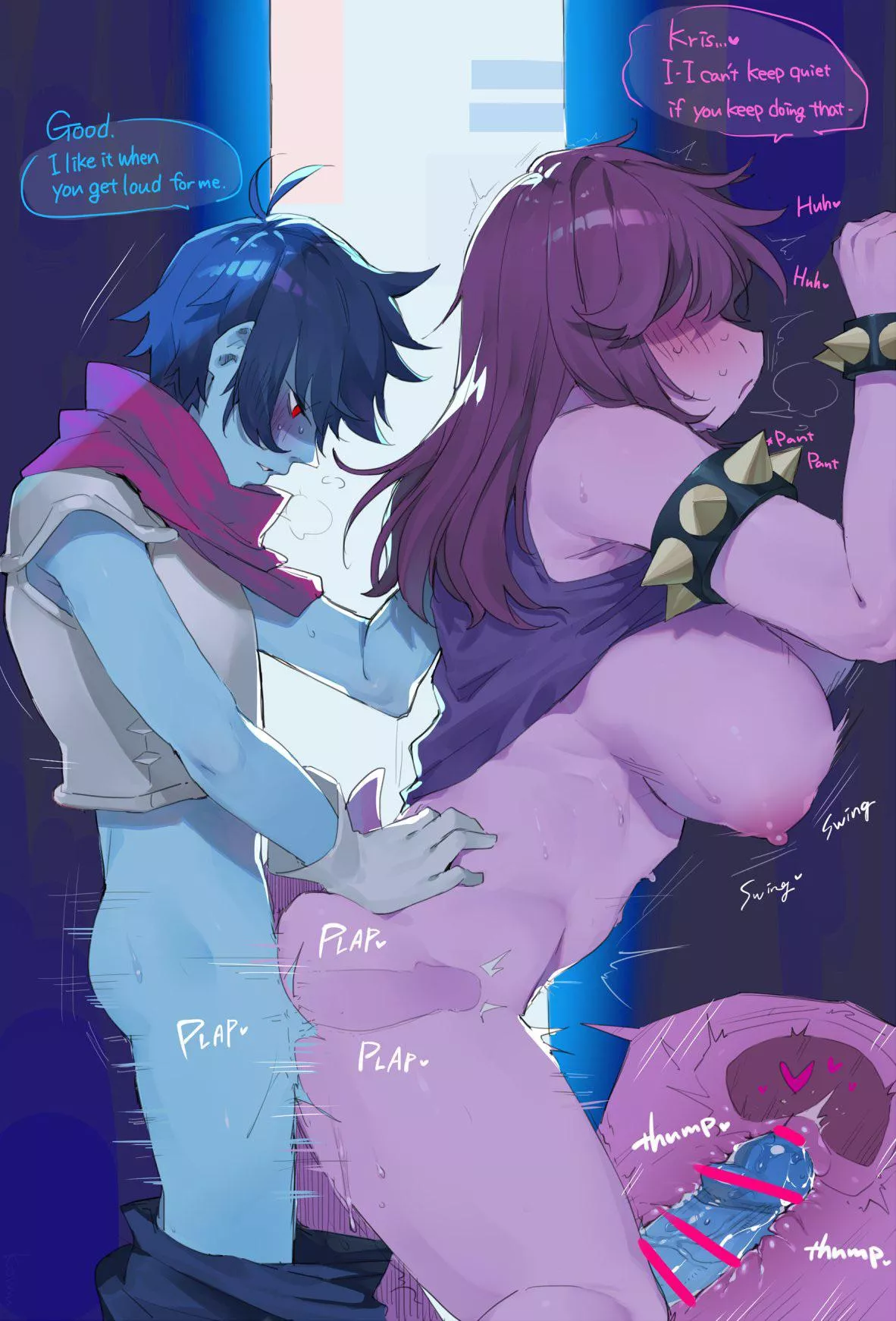 [Susie| Kris] back alley bang (@Ero_Komu)