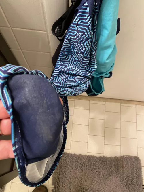 Swim Team Racing Suit. Where This All Began. With a Special Treat For Her Fans . . .