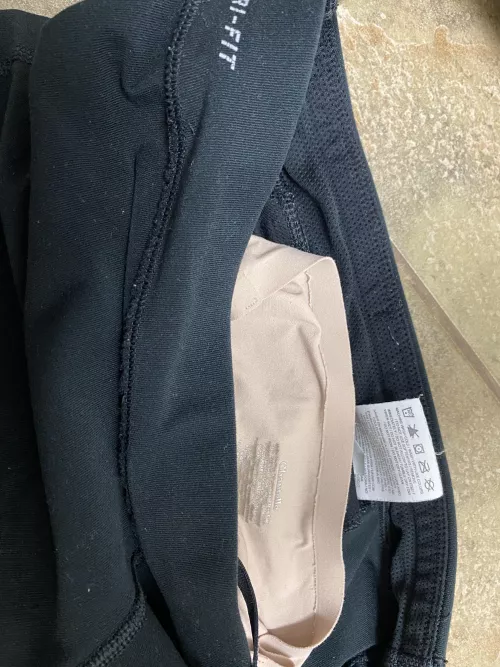 Swim Team’s Running Tights With Panty Combo! Silky.