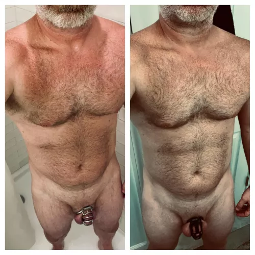 Taking a poll. Which one looks hotter? Left or right?