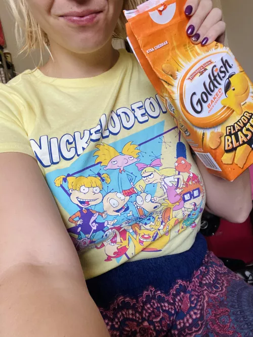 taking care of myself today 🐟🧀