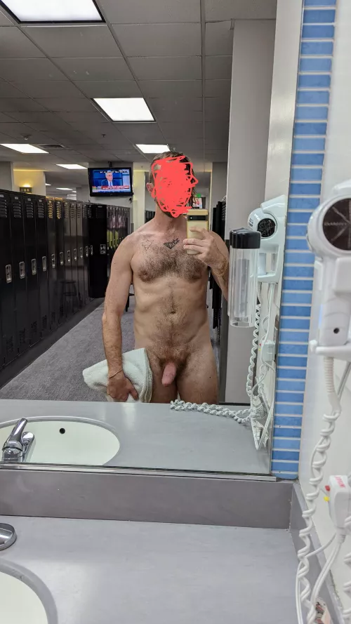 taking my time in the locker room... should I post the vid?