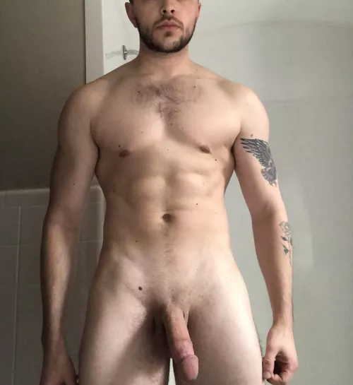 Tattoos, physique, and dick