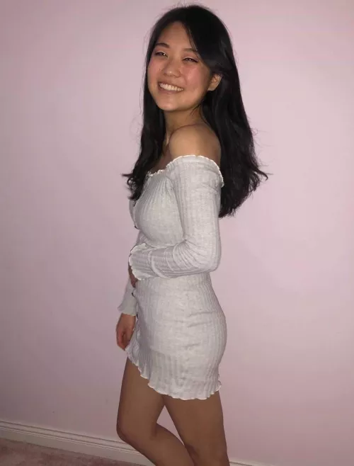 Tear open that dress and don't stop using this slut's tight Asian holes until she's impregnated