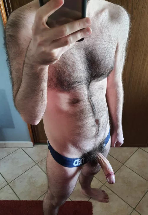 Technically not naked, right? 🤔