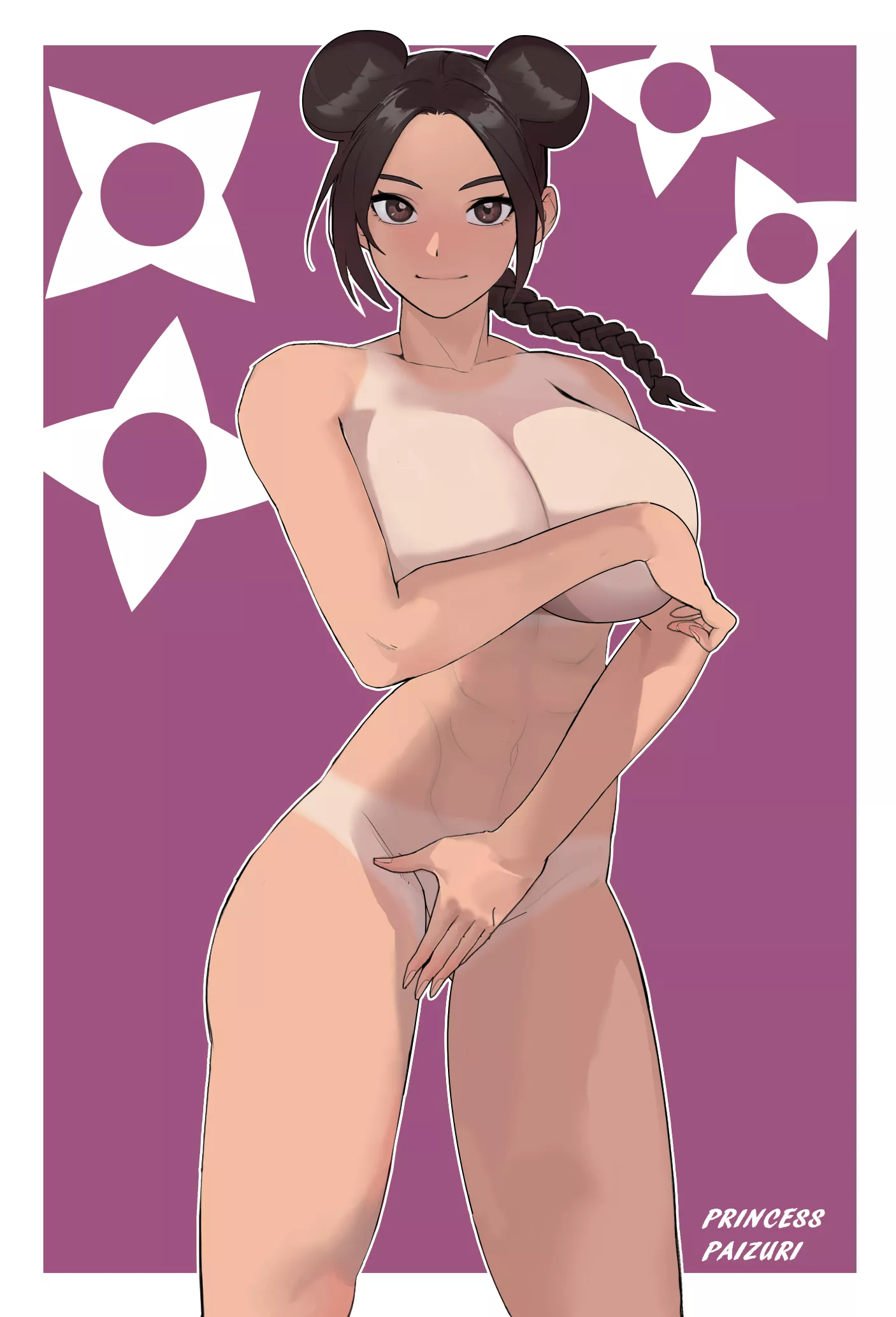 Tenten wants you to join her in the showers after training