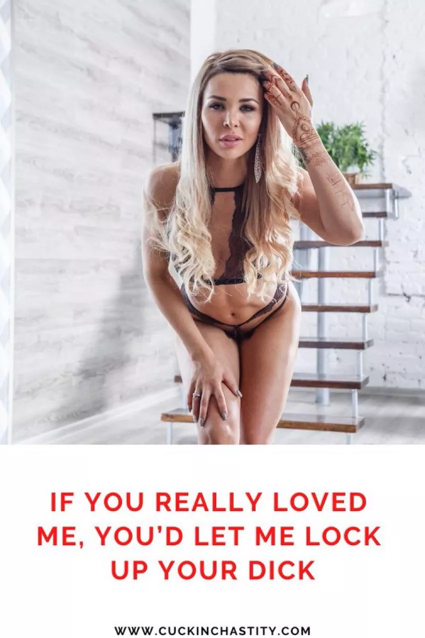 Test his loyalty to you