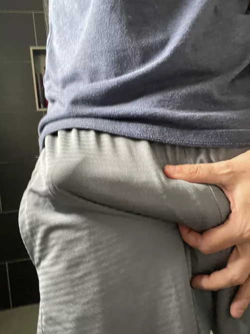 thanks to the girl at the gym that had me like 🍆