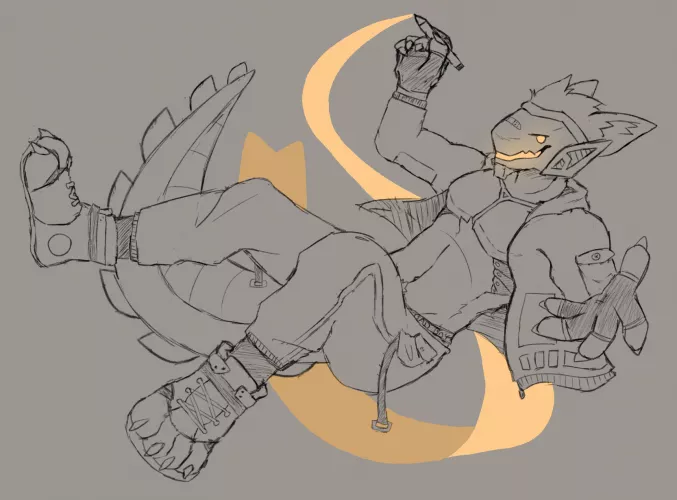 That band-aid doesn't really do much [Art by me @MysthixDragon on Twitter!]