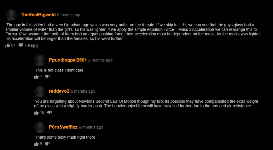 That's some sexy math