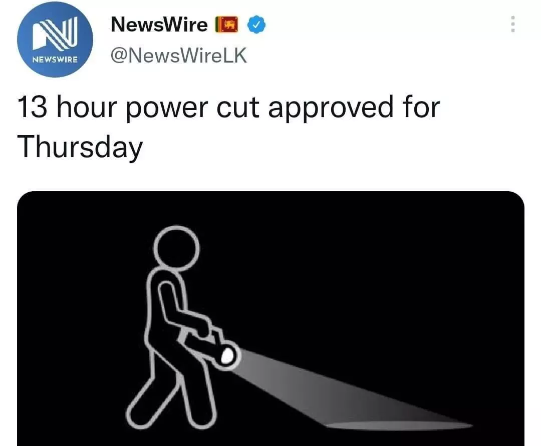 The country is in ruins. But......