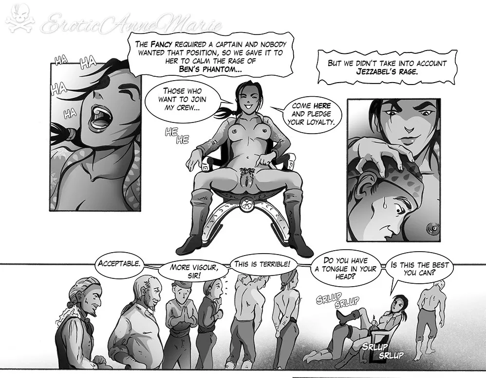 The difficult boss [Erotic Anne Marie] (ReinaCanallaArt)