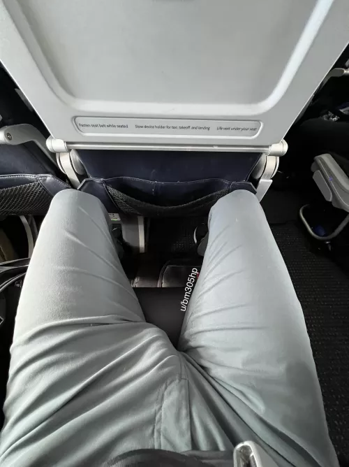 The flight attendant came by to check if my seat belt was fastened many times.