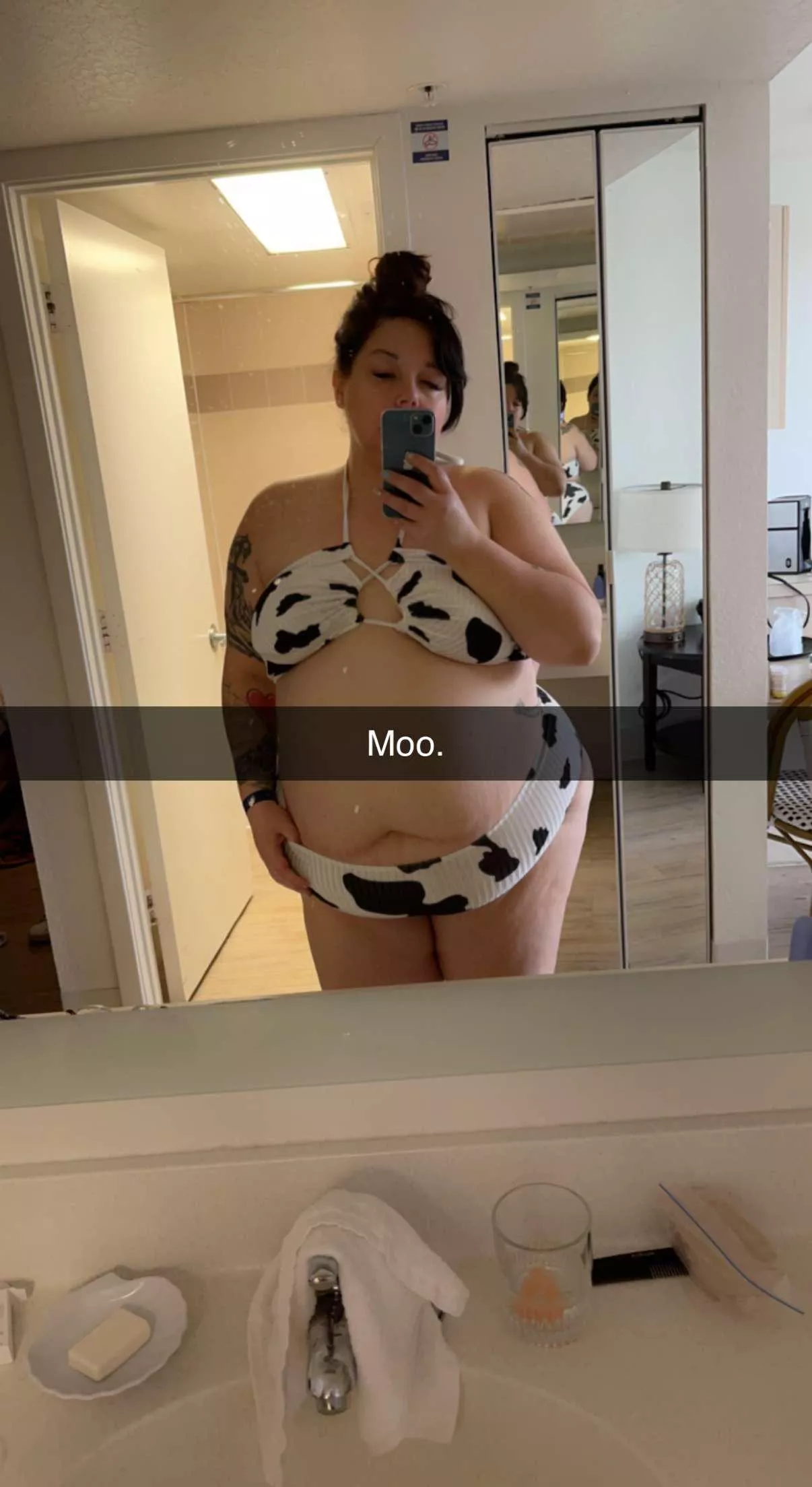 The gulf coast was not ready but I was. 🐮 💜