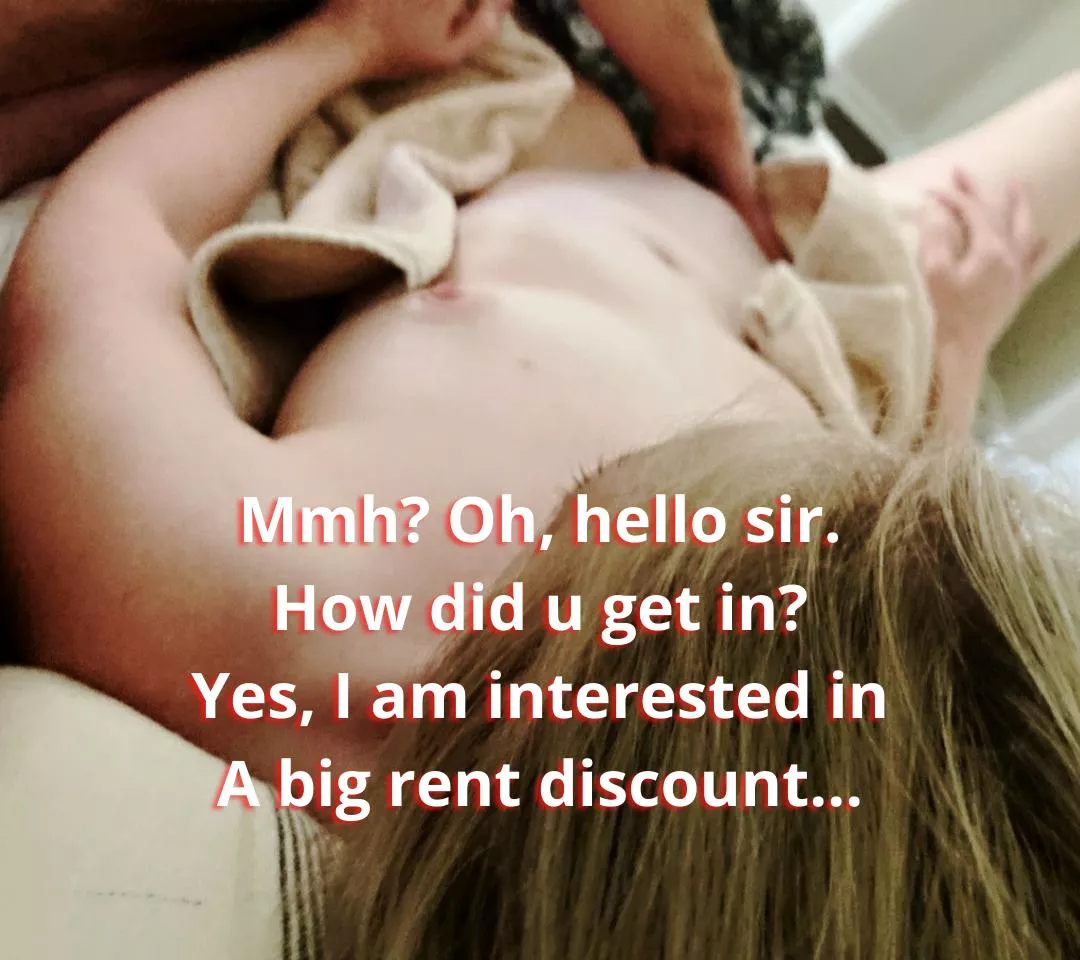 The landlord got inside as soon as hubby went out. She'll tell him as soon as he comes back ❤️