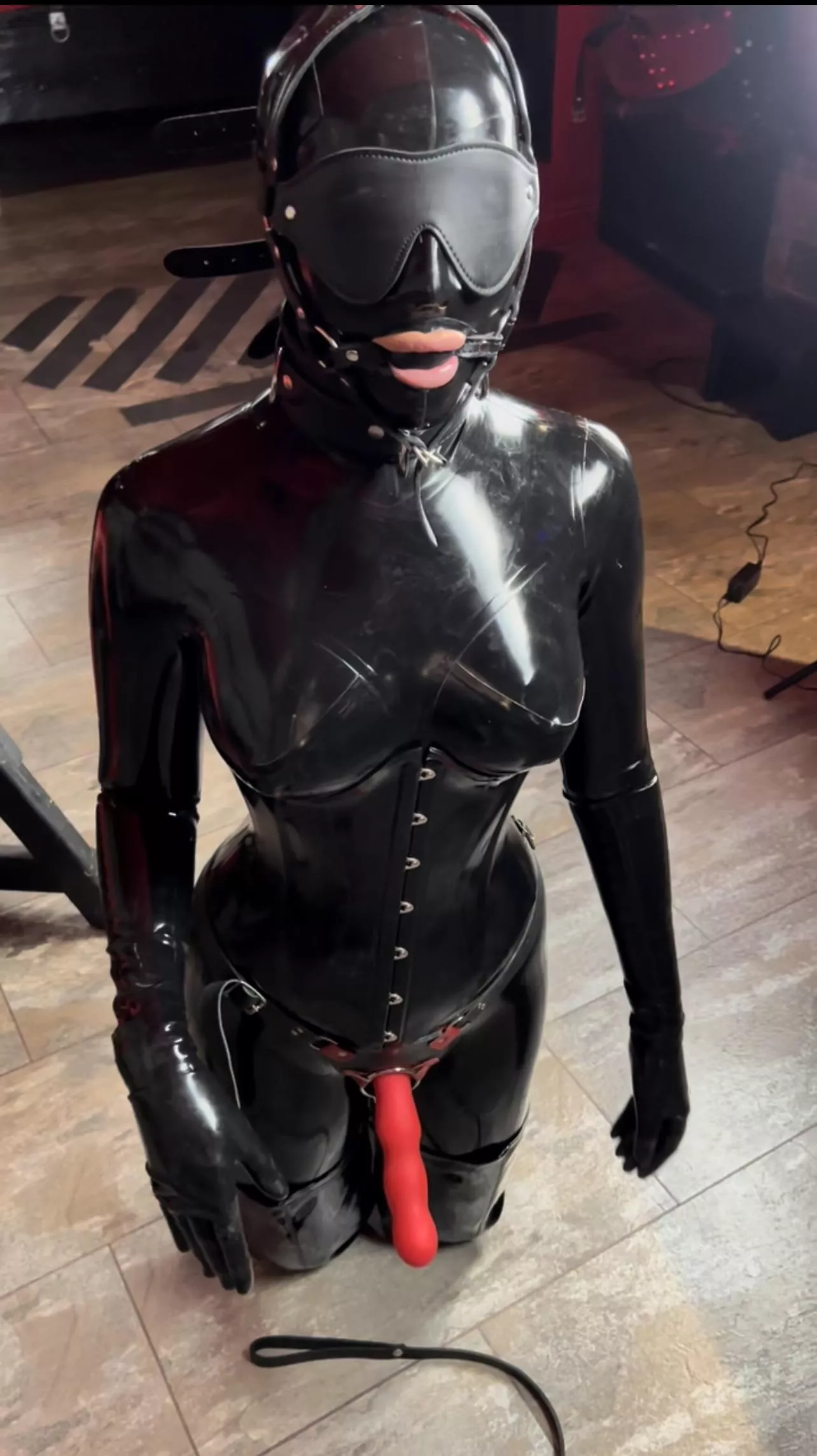 The perfect gag… nestled deep inside the mouth 🙋🏻‍♀️💦 xx