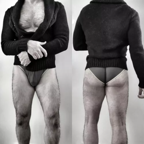 The sexiness of cheeky underwear.