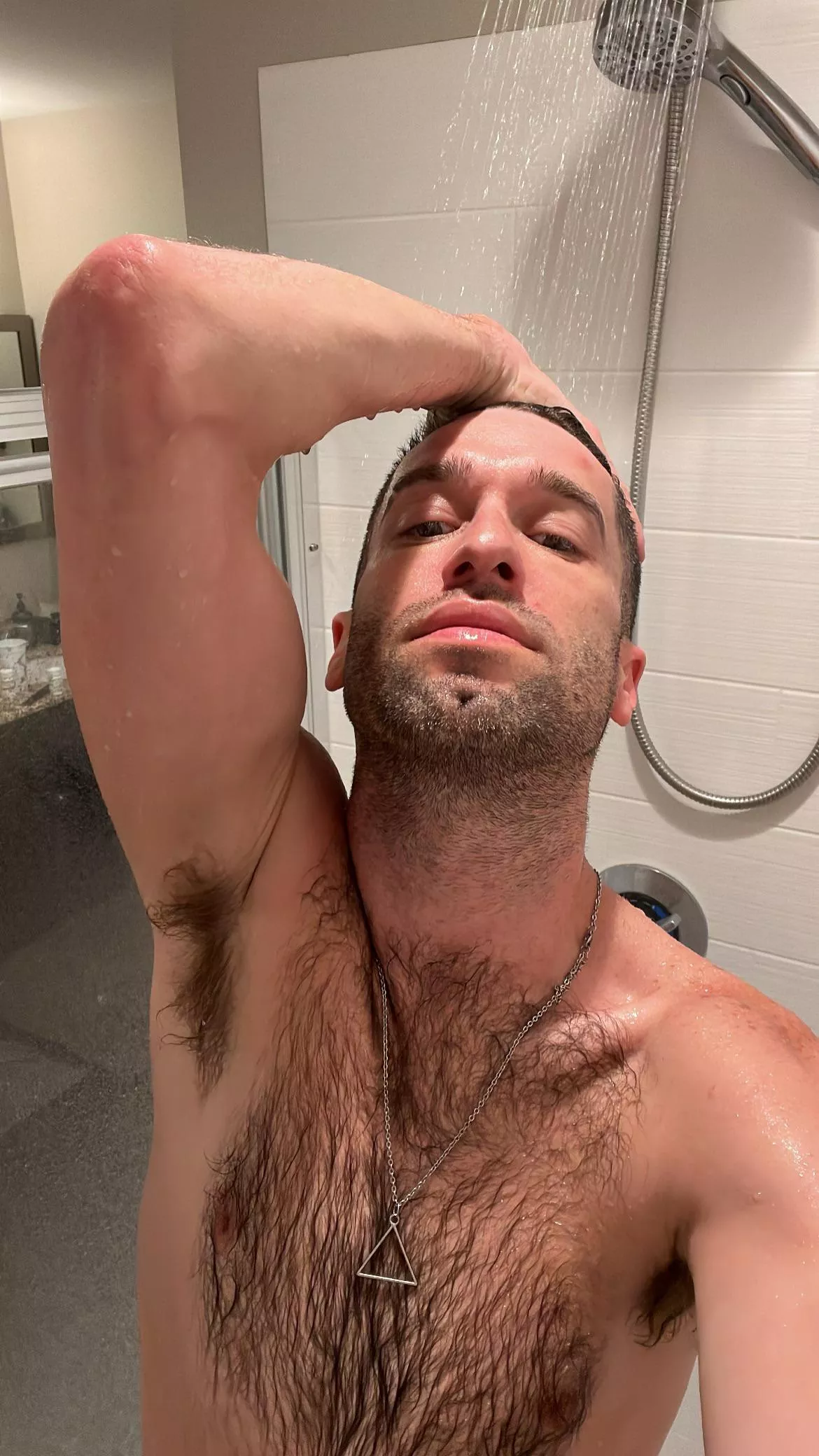 The way the water hits the fur…