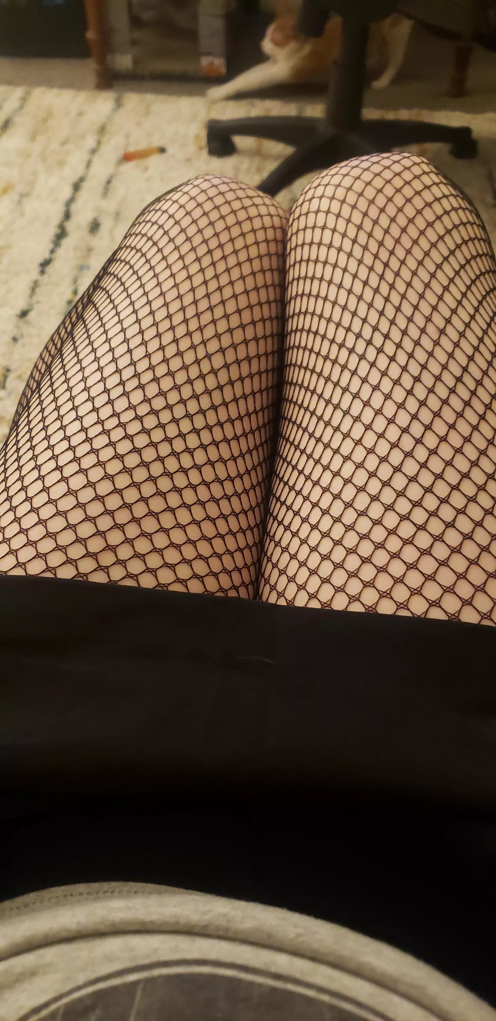 There's a surprise under my skirt. Wanna see? ☺️