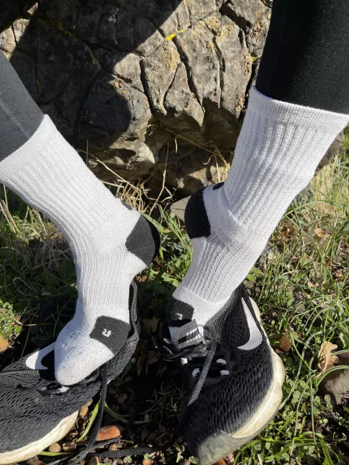 There’s always enough time during a hike to stop and enjoy my socks 😋