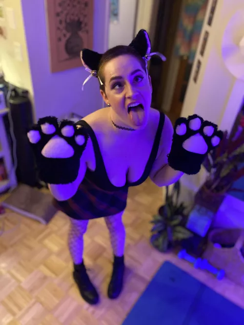 thirsty kitty 😋💕