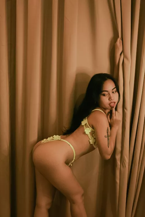 This booty would look better with your hands on it.