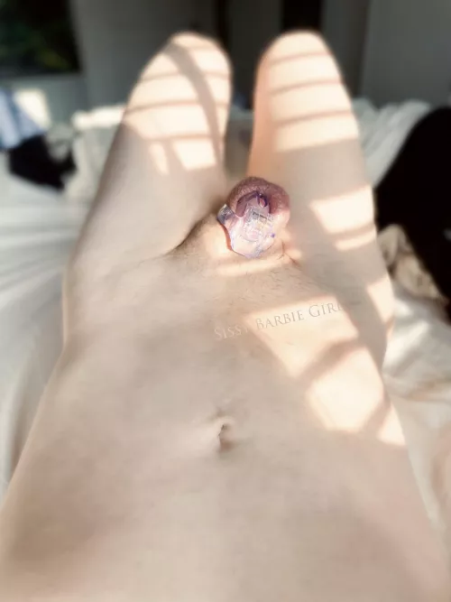 This is the only way my little clitty sees the light of day…