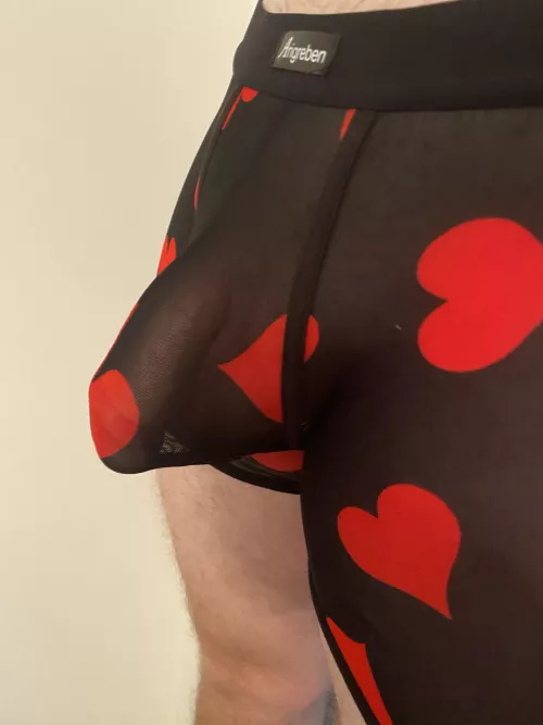 This might not count as a cock “outline” but I thought you might appreciate haha