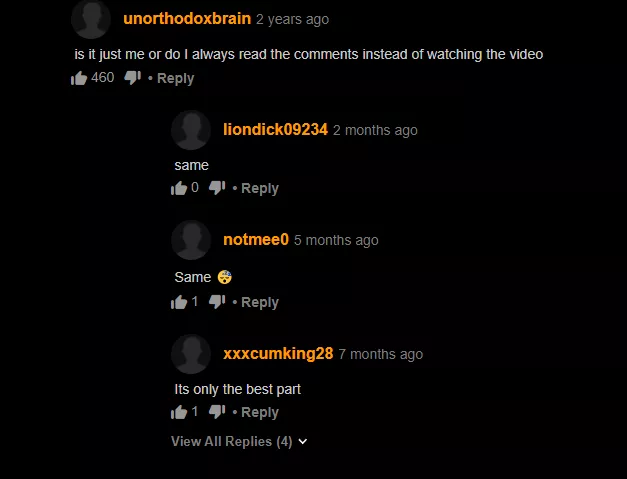 This sums up everyone here